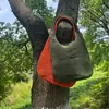 2026 Verano Nuevo Bolso de Hombro Tejido a Mano de Gran Capacidad Color Sólido Moderno Versátil Bolso para Vacaciones en la Costa Playa para Mujer