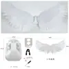 Papel de regalo con forma de mariposa de cristal y sombra de flores, impermeable, transparente, con alas de mariposa rojas y celofán, para floristería.