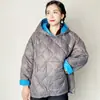 Liquidación Deficitaria Bienestar Estilo Étnico Serie Chaquetas de Plumas Estilo Corto Súper Buena Calidad Impecable Pedir Según la Foto