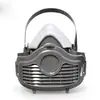 Mascarilla suave de silicona transpirable de grado industrial de alta eficiencia a prueba de polvo y smog para trabajos en minas de carbón, soldadura y construcción