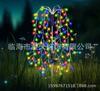 Lâmpada solar de chão LED fogo de artifício para exterior à prova d'água lâmpada decorativa para pátio lâmpada de cordão de cobre gypsophila lâmpada dente-de-leão