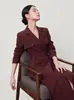 Moda Femenina Transfronteriza al por Mayor Artículos Más Vendidos 2026 Principios de Otoño Nuevo Chaleco de Mujer de Doble Botonadura para Viajar Primavera y Otoño Dropshipping