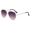 Gafas de Sol Estilo Nuevo para Hombre, Doble Puente Espejo Sapo, Gafas de Sol de Marco Grande de Moda para Deportes al Aire Libre para Conductores Hombres, Gafas de Sol para Conducir