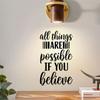 Adesivos de parede com frases em inglês quarto sala de estar adesivos de decoração de parede para casa geração AliExpress transfronteiriça
