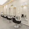 Barbearia Celebridade da Internet Espelho Parede Espelho de Cabeleireiro Lado Único Espelho Iluminado Parede Salão de Cabeleireiro Espelho LED Especial Inteligente