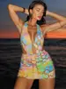 2027 Comercio Exterior Transfronterizo Bikini Amazon Nuevo Estilo Europeo y Americano Sexy Traje de Baño de una Pieza Conjunto de Playa para Mujer Venta al por Mayor