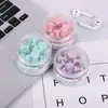 Clipe de Papel Criativo Colorido Macaron com Fivela Magnética Estudante Pin de Borracha para Documentos Clipe de Caçamba Longo para Escritório