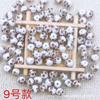Cuentas de Cerámica de Porcelana Azul y Blanca Estilo Chino Jingdezhen 10mm Cuenta Redonda Calcomanía Cuenta de Cerámica Pulsera Accesorios de Joyería DIY