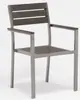 Juego de Mesa y Sillas de Exterior de Cinco Piezas, Mesa y Sillas para Patio y Balcón, Muebles de Exterior de Madera Plástica, Mesa y Sillas de Comedor para Ocio, Mesa de Café y Silla Personalización