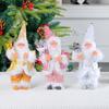 Zhong Ran Nuevo Adornos de Papá Noel de 9 pulgadas de pie Creativa Muñeca de Árbol de Navidad Accesorios Decorativos de Ventana