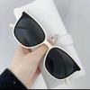 Nuevas gafas de sol gm tiemblan con LILI Gafas de sol coreanas para hombre y mujer populares en línea retro en vivo gafas marrones moda