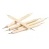 Set de 5 Bolígrafos para Uñas Doble Punta Bolígrafo para Taladrar Puntas Doble Punta Taladro de Puntas para Uñas Pincel para Uñas Pincel para Uñas
