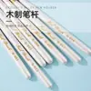 Venta Directa de Fábrica de 16 Plumas para Uñas al por Mayor Plumas de Pintura Estilo Japonés Plumas de Tallado Plumas de Pétalos Plumas Degradadas Plumas de Delineado Ultra Finas