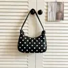 Diseño único dulce y lindo bolso de axila de lunares 2026 nuevo bolso de hombro casual de PU para ir al trabajo