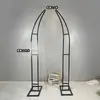 Arco de Cuerno Tallado en Hierro de Nuevo Estilo Transfronterizo para Bodas, Arco de Accesorios para Bodas, Puerta de Marfil, Marco de Puerta de Cuerno Estilo Europeo