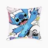 Almofada Criativa da Série Cartoon Stitch, Capa de Almofada Fofa para Casa, Quarto, Sala de Estar, Capa de Almofada de Encosto Ultramacia