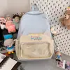 Mochila para alunas do ensino fundamental, alto valor, doce, bolsa ita, fofa, nova bolsa de ombro para alunas do ensino médio, viagem, estudo, mochila pequena