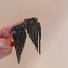 Pendientes Exagerados Largos con Borlas y Pedrería, Estilo Lujo Ligero Europeo y Americano, Personalidad de Alto Temperamento, Pendientes Estilo Ins para Mujer