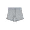 Shorts Deportivos Grises, Pantalones Cortos Hot Pants, Pantalones Casuales Blancos, Pantalones Rectos de Cintura Alta para Verano de Mujer, Pantalones Versátiles Negros
