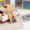 Llavero de Metal para Consola de Videojuegos Retro Transfronteriza Estilo Pixelado de Dibujos Animados Tetris de Mano Colgante Nostálgico Hecho a Medida