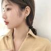 Súper bonitos ~ Súper de hadas aretes combinables diseño nicho de lujo ligero sentido ins temperamento de dama aretes simples para mujer