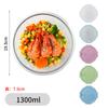Caja de Almuerzo de Vidrio Caja Bento Recipiente para Conservar Frescura Caja Sellada Caja de Almuerzo Caja para Conservar Frescura Puede Entrar al Microondas Recipiente de Vidrio Caja para Frutas