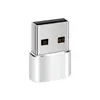 Conversor USB 2.0 Macho para Tipo-C Fêmea Adaptador OTG para Celular Transmissão de Dados Carregamento Carregamento Rápido Dois em Um