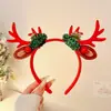 Acessórios de Cabelo de Natal Estilo Floresta Presépio Grampo de Cabelo Orelhas de Galho Fofas para Crianças Acessórios de Tiara Pequenos Grampos Acessórios de Cabelo