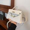 Moda Transfronteriza Bolso Versátil de Platino para Mujer 2026 Nuevo Bolso de Mano Vintage Bolso Kelly Bolso Cruzado de Hombro para Viajes de Nicho