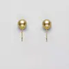 Pendientes Básicos Populares de Plata 925 Perlas Shijia Oro Lujo Accesible Pendientes de Gama Alta 2025 Nuevos Pendientes Versátiles