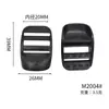 Fabricante de Hebillas para Bolsas Hebilla de Ajuste Curva de Cuatro Velocidades 2.5 Hebilla Trapezoidal Hebilla de Malla Hebilla de Ajuste para Correa de Mochila Hebilla de Sujeción