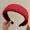Faixa de cabelo xadrez de cetim para mulheres, faixa de cabelo antiderrapante para outono e inverno, uso diário, faixa de cabelo para lavar o rosto, acessório de cabelo de coroa alta