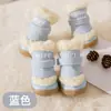 Zapatos para Perro Año Nuevo Linda Bordado Cabeza de Tigre Zapatos Tang Teddy Zapatos de Algodón Cálidos Antideslizantes Cubrezapatos Zapatos para Perro Zapatos para Mascotas