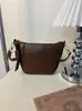 Senso de alta qualidade moda simples explosão retrô alça larga diagonal bolsa feminina nova 2024 outono e inverno nicho bolsa concha