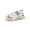 Sandalias para Niños 2025 Zapatos Transpirables Zapatos de Malla para Niños Zapatos de Playa Antideslizantes de Verano para Niños Zapatos Casuales Baotou para Niñas