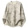 Moletom Plus Size M-8XL2026 Novo Estilo Moletom Estampado para Homens com Linhas Tridimensionais, Corte Solto para Outono