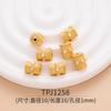 Nepalés Oro Antiguo Turquesa Cuentas Cuentas Sueltas con Cuentas Espaciadoras Cuentas Recortadas Pulsera Pulsera DIY Accesorios de Joyería
