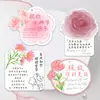 Etiquetas Personalizadas para o Dia da Mulher, Decorações para Floricultura para o Dia da Mulher, Cartões Criativos para Decoração de Buquês de Flores, Decorações para Padarias