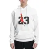 Baloncesto Michael y su Esposa Más una Hermosa Sudadera con Capucha y Cordón para Eventos y Competiciones