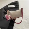 Bolso de hombro tejido para mujer, modelo nuevo 2026, transfronterizo, diseño de nicho, estilo casual, bolso de mano tipo dumpling
