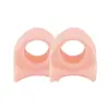 Separador de dedos de silicona transfronterizo, corrector de juanetes, corrector de dedos suave y cómodo