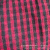 Delantal de algodón a cuadros de estilo antiguo, apto para hombres y mujeres, para uso en la cocina, resistente al aceite y diseñado para el trabajo en la granja; delantal largo