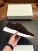Sapatos Casuais de Couro Genuíno Camurça Estilo Italiano Transfronteiriços STN Perfurados Respiráveis Slip-on Sola Grossa Sapatos Esportivos Fonte de Comércio Exterior