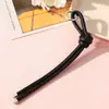Nova Capa de Celular de Corda Trançada de PU com Pingente de Corda de Couro PU, Simples e Versátil, Chaveiro Universal, Acessório Anti-Perda Substituível