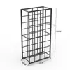 Suporte de Exibição Gatling, Suporte de Espada, Porta-Espada, Rack de Armazenamento de Chão, Rack de Exibição Horizontal com Múltiplos Furos