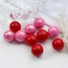 Versátiles Cuentas Sueltas de Colores Cuentas Redondas Macarrón Cuentas Acrílicas Coloridas de Alto Brillo Accesorios para Pulseras de Cuentas Hechas a Mano DIY