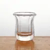 Xícara de Chá Preto Turco, Xícara Pequena para Café Fresco, Copo de Vidro para Vela, Porta-Vela de Vidro Preenchido com Cera para Aromaterapia, Suporte de Cera Atacado