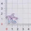 Série Oceano Desenho Animado Golfinho e Estrela do Mar Acessórios Alta Transparência Glitter DIY Cola de Creme Patch Decorações