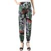 Pantalones de Linterna de Verano de Seda de Hielo de Alta Elasticidad para Aire Acondicionado Pantalones Harlan Frescos y Frescos Antimosquitos de Alta Elasticidad Muebles Pantalones Casuales