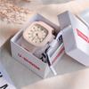 Reloj minimalista de estilo japonés para mujer, con temperamento simple y diseño de nicho, reloj digital para estudiantes de secundaria y preparatoria.